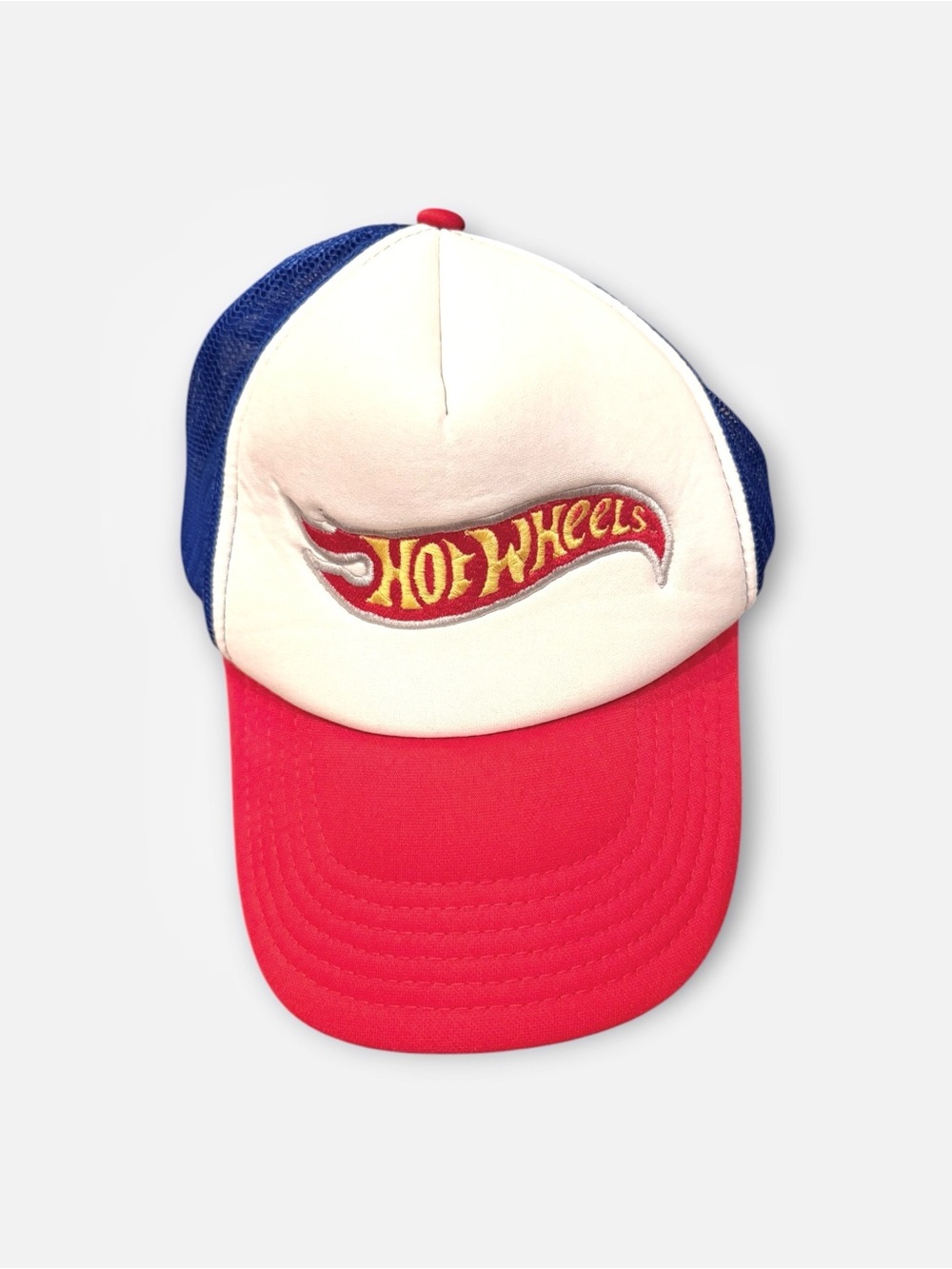 Vintage Hot Wheels Trucker Hat - Red, White & Blue